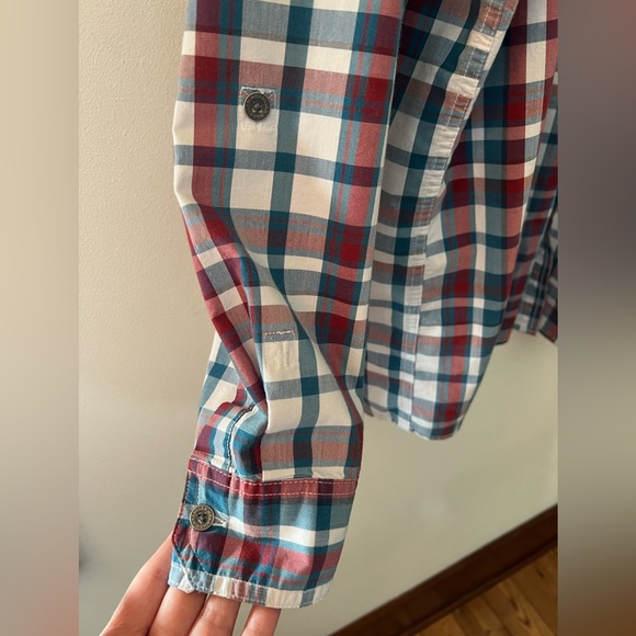2/$25 | Wrangler | Plaid Outdoorsman Style Long Sleeve Shirt - Size XL - Picture 6 of 11